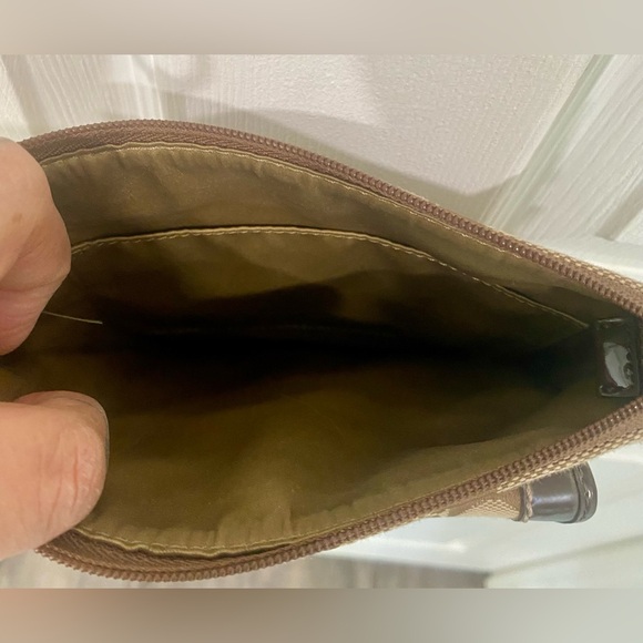 Coach Signature Jacquard Park Swingpack Crossbody Purse - Picture 3 of 4